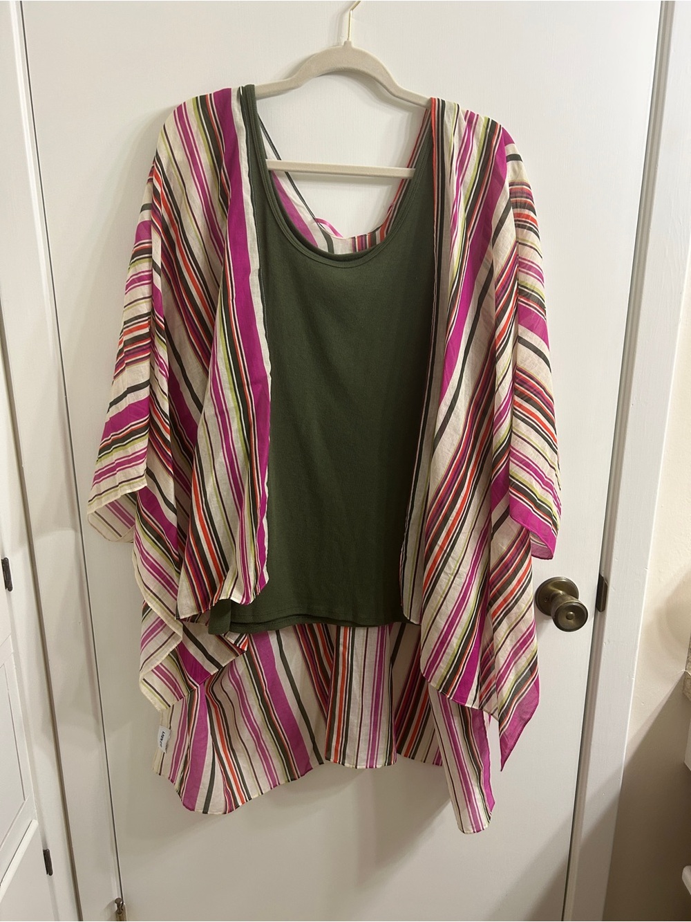 Old Navy Kimono with Time & Tru Tank Top